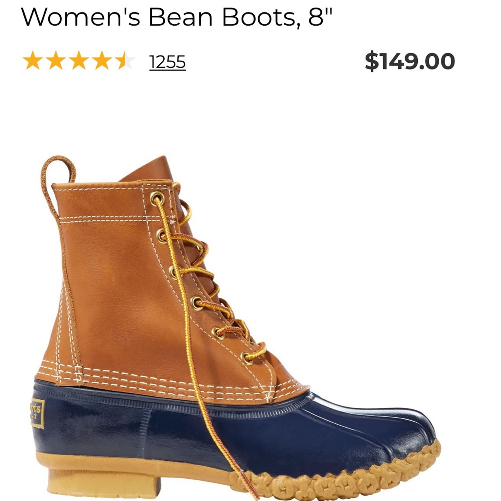 Women’s 6 bean boots